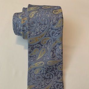 Ike Behar woven silk tie